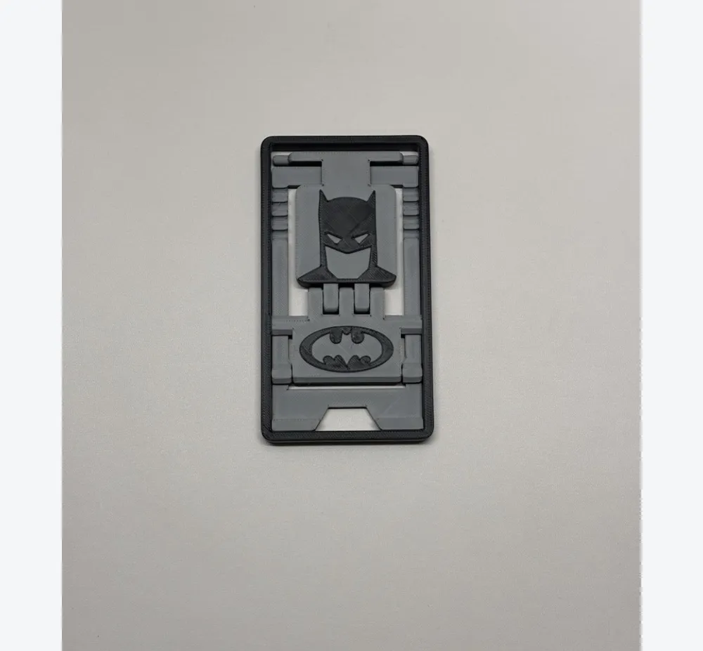 Batman Portable Phone Stand - Free 3D Print Model - MakerWorld