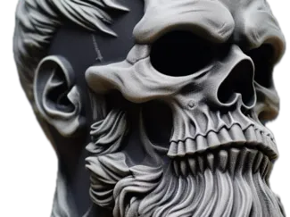 Bearded Skull