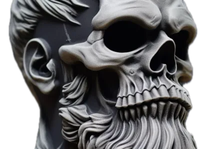 Bearded Skull
