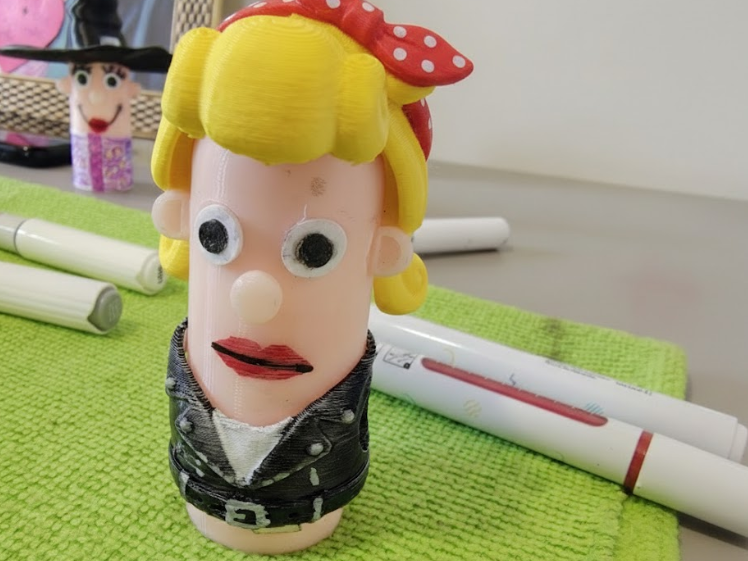 Dedoches - Pin-up Girl (Finger puppet)