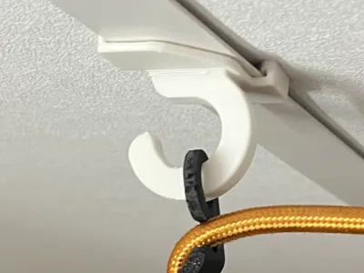 Acoustic ceiling hook