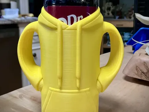 Hoodie style Drink Cozy, 4 sizes