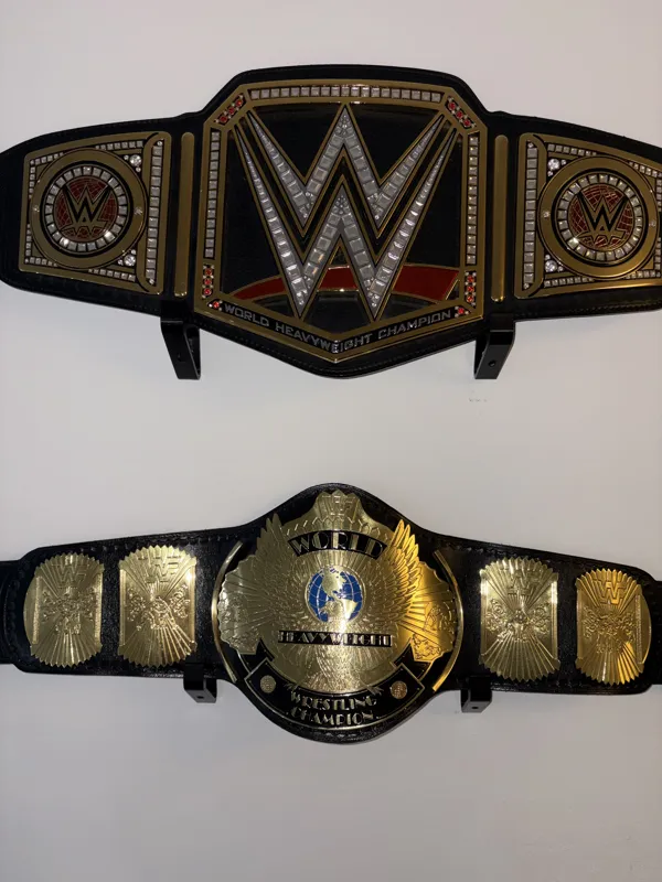 WWE belt hanger strong minimalistic