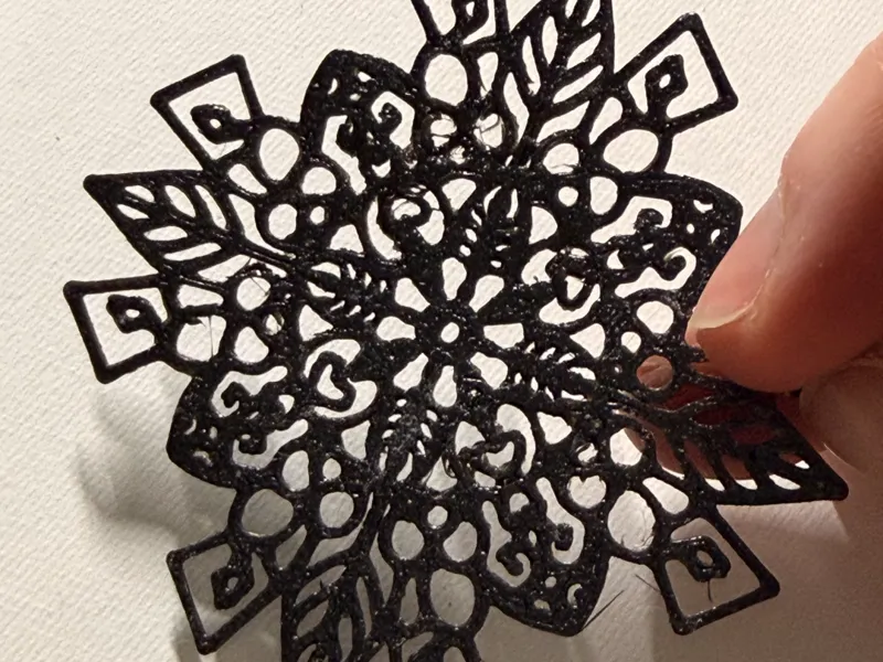 Intricate 3D Printed Mandala - Coaster or Wall Art