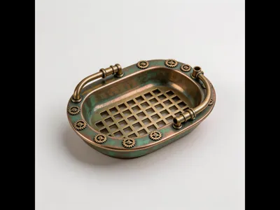 Steampunk Soap Dish
