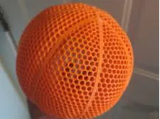 airless basketball for 150mm by 150mm by 150mm