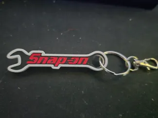 Snap-on keychain