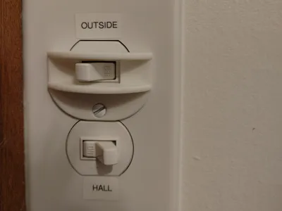Single Switch Guard for Combination Double Switch