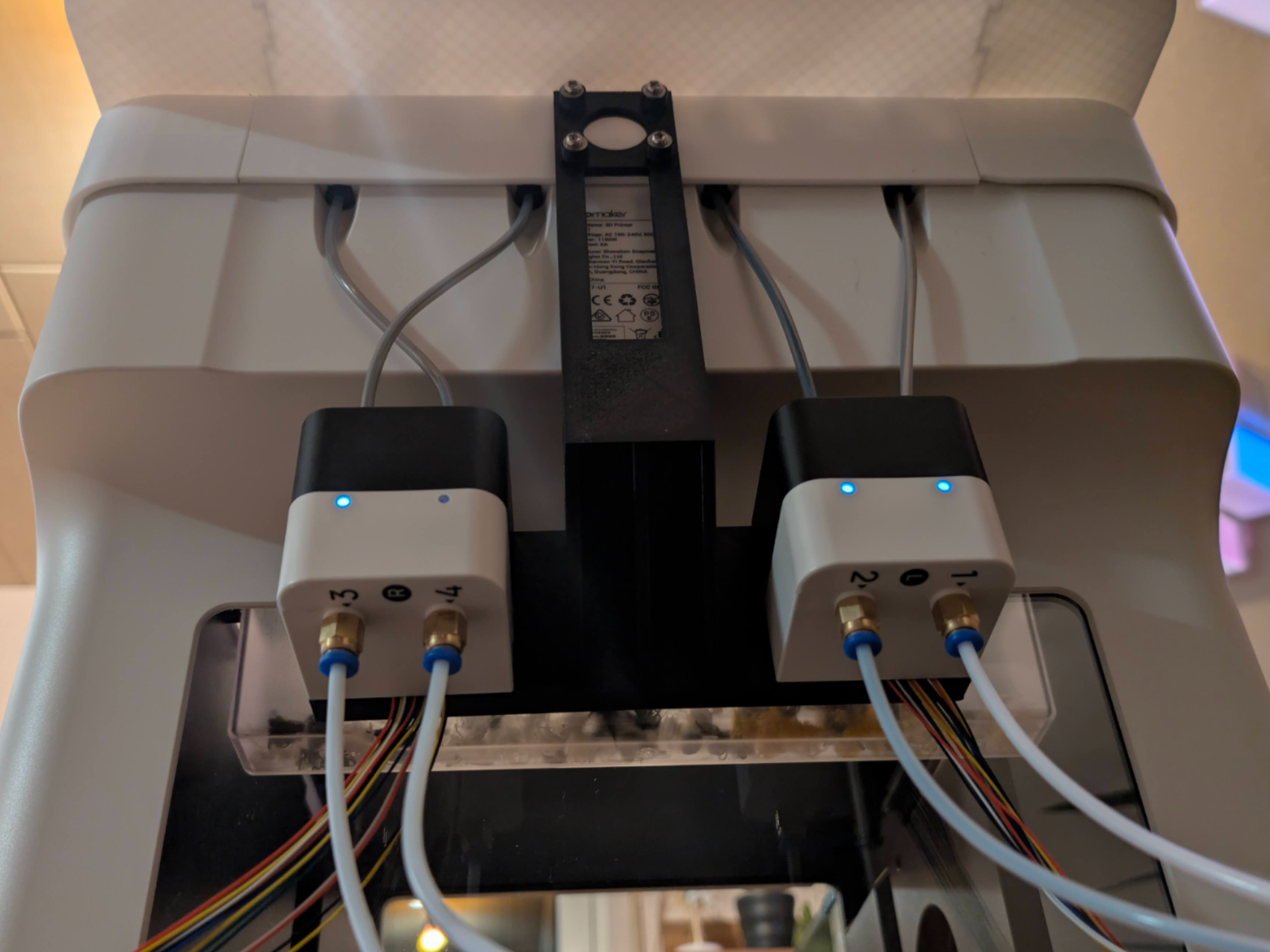 Snapmaker U1 Rear-Mounted Filament Feeders