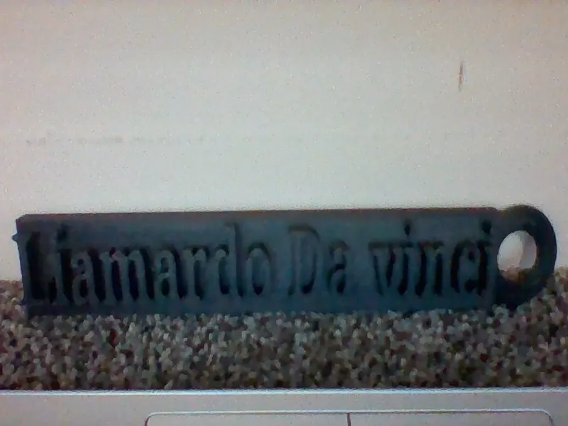 "Liamardo Da Vinci" Keychain