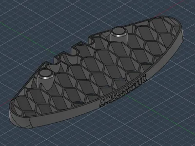 Awesomatix TC Bumper - 56mm - Slanted Honeycomb