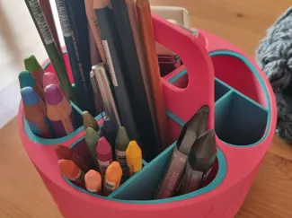 Organiser Insert for Rotating Art Supply Organiser