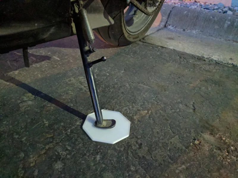 Motorcycle Kickstand Pad / Puck