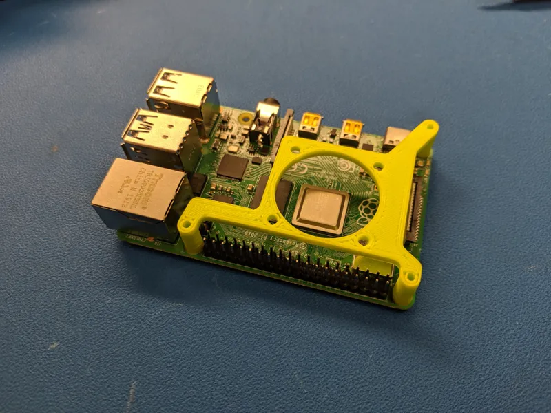Raspberry Pi 4 Fan Mount **Backward Compatible!**