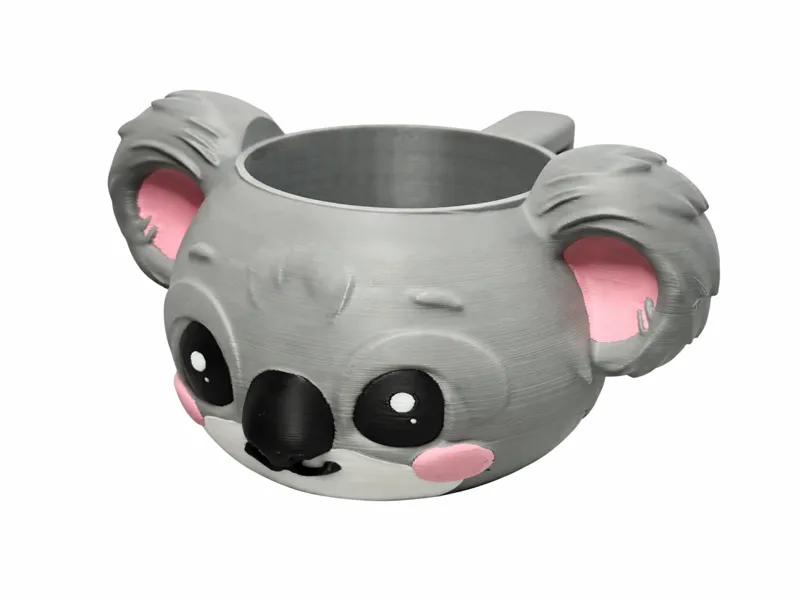 Cute koala ice cream pint cup holder