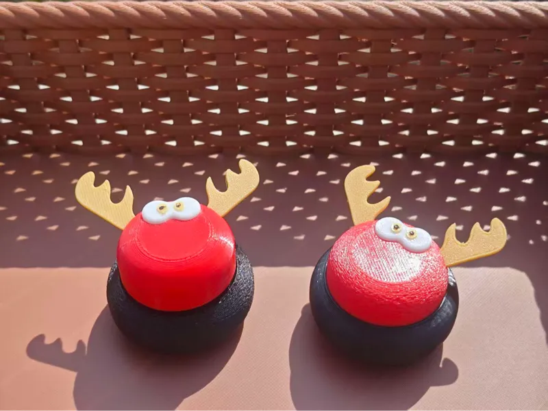 christmas reindeer圣诞驯鹿——摆件按键冰箱贴