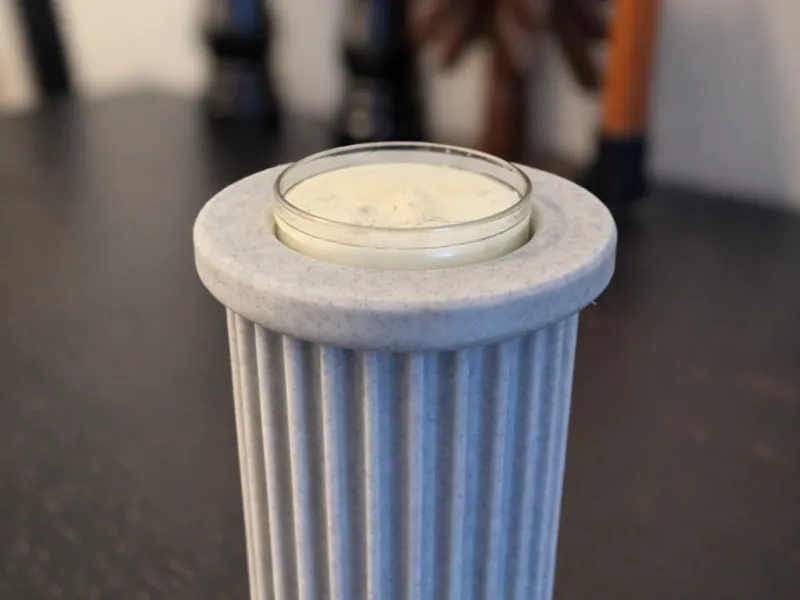 Modern Fluted Column Candle Holder