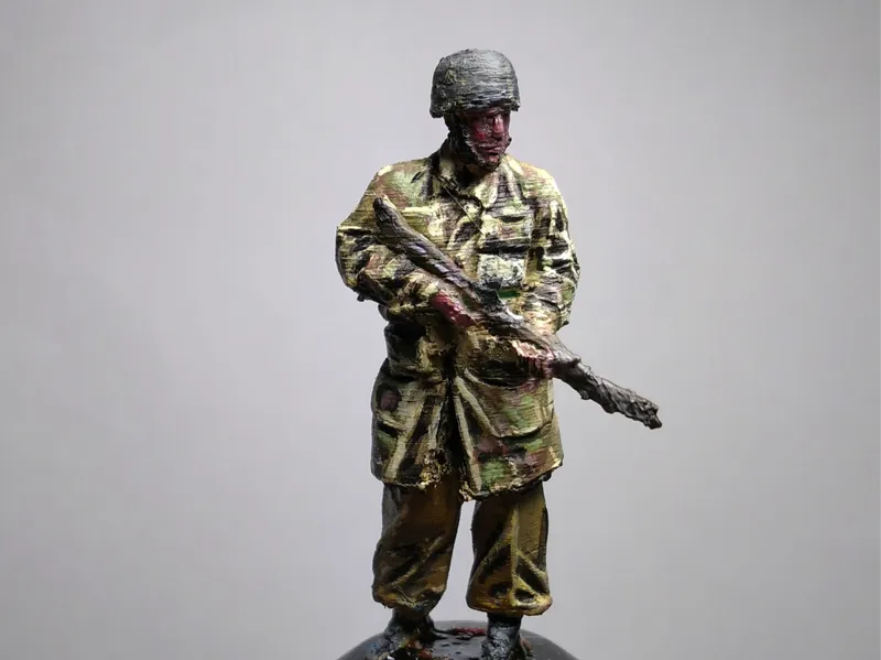 ww2 German Fallschirmjäger - Camouflage edition