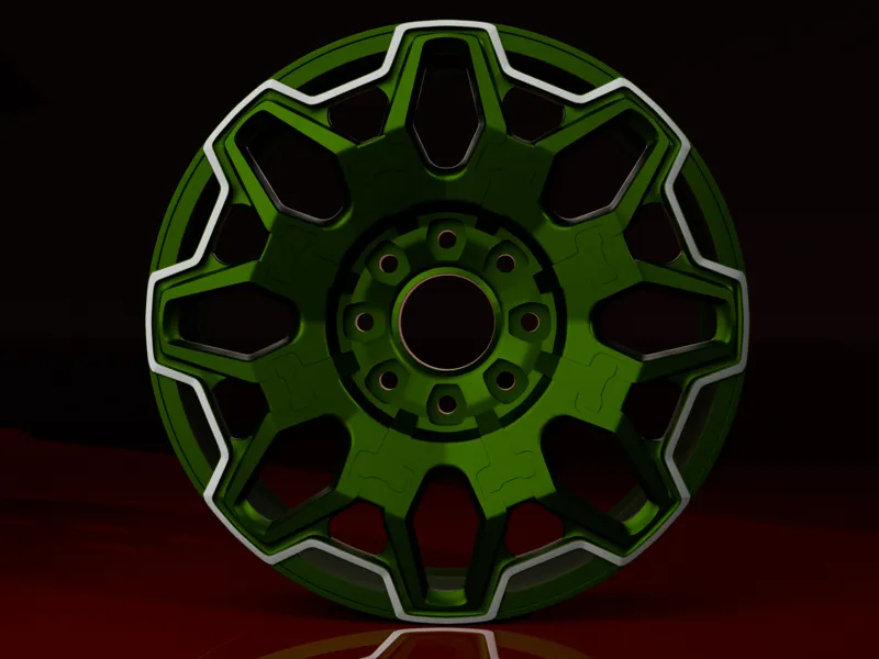 Hummer EV Wheel – Detailed 3D Printable Model
