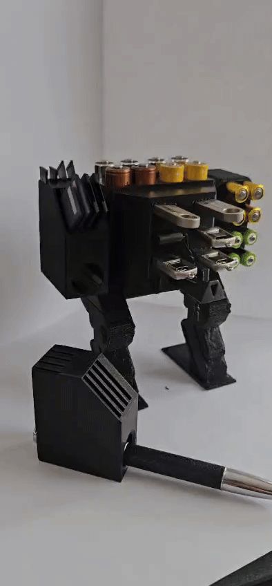 HD2 EXO-45 Patriot Exosuit sd battery usb holder 