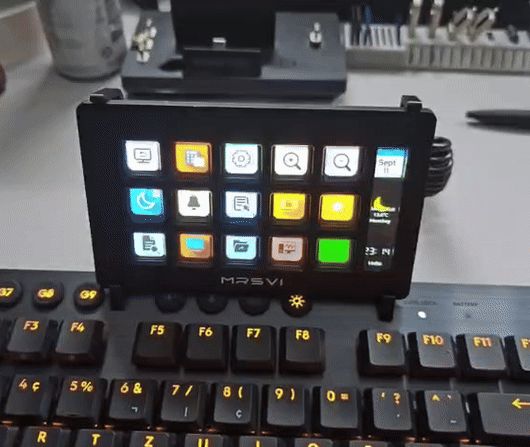 support for stream dock 293S to keyboard (G915X)