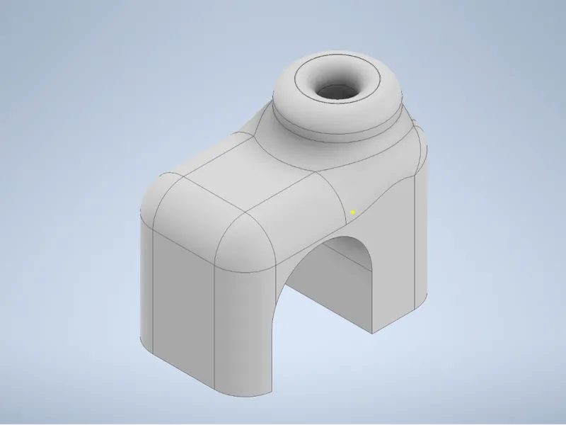 Microbore Pipe Saddle Clip 6mm