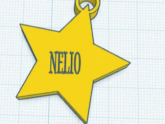 Stern mit dem Namen Nelio