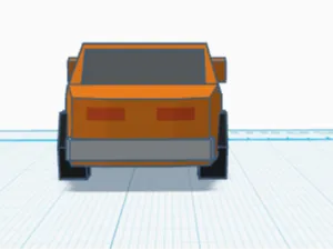 Auto mit Support 