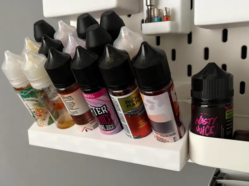 Skadis e liquid stand for 60ml bottles