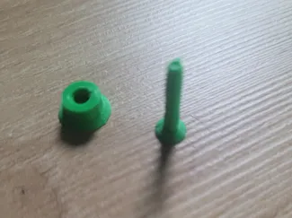 Vijak M3x16 mm sa končanom maticom M3
