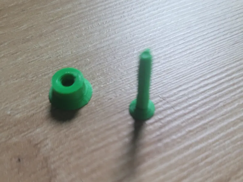 Vijak M3x16 mm sa končanom maticom M3 