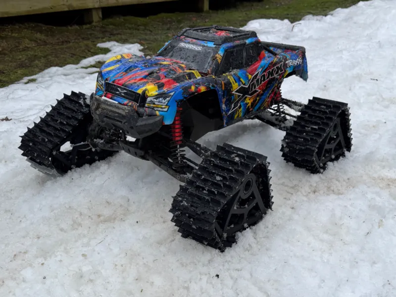 traxxas x-maxx track kit (snow tracks/matt tracks)