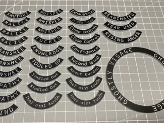 Morticians Guild tokens for Guild Ball