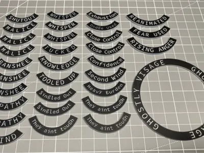 Morticians Guild tokens for Guild Ball