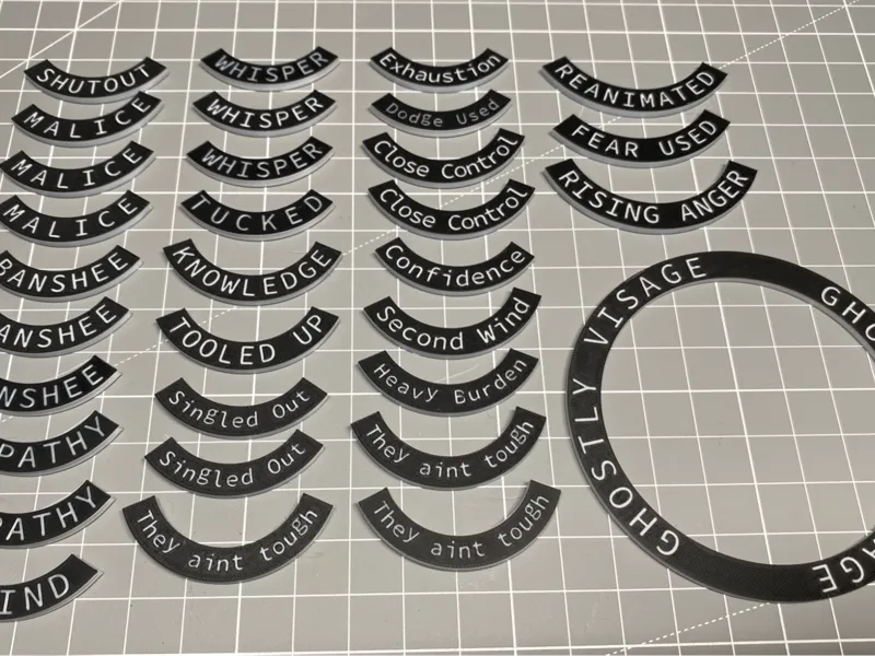 Morticians Guild tokens for Guild Ball