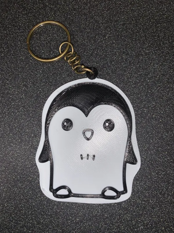 Penguin Keychain