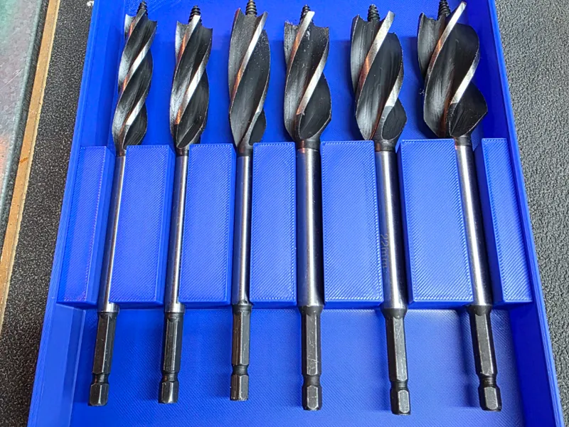 Auger Bit Holder - Gridfinity