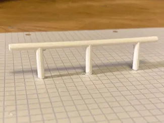 fingerboard rail