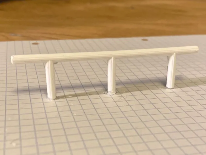 fingerboard rail