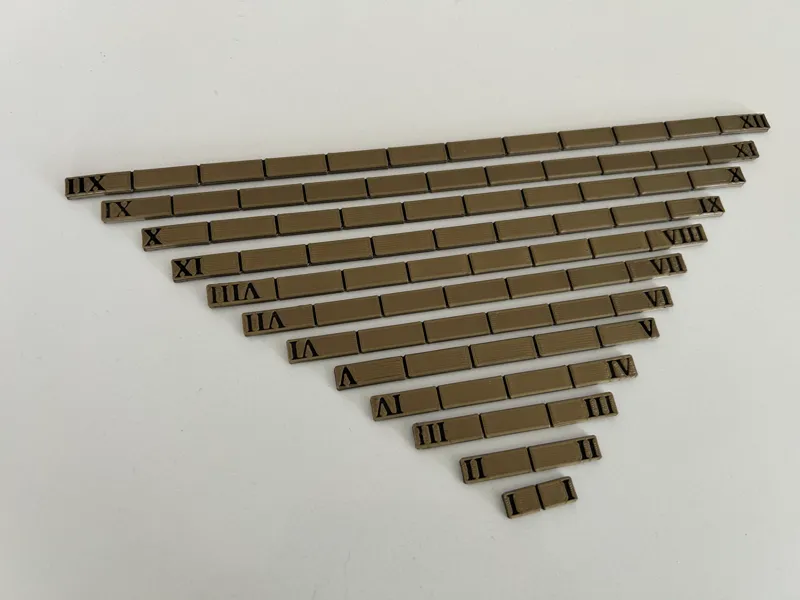 1" to 12" measurement tool for wargames v2.0