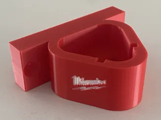 Milwaukee M12 Battery Holder (With Logo)