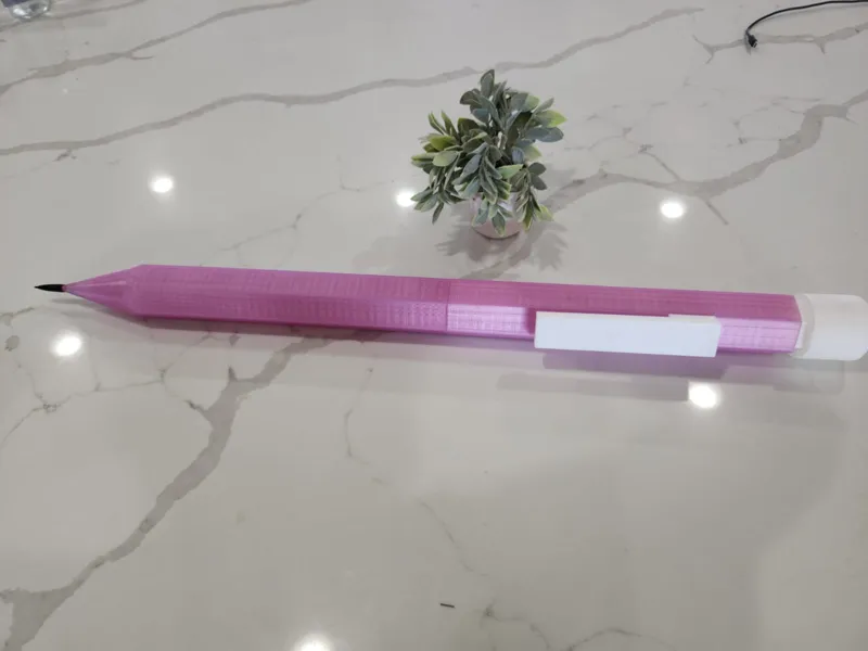 Giant working clicky pencil