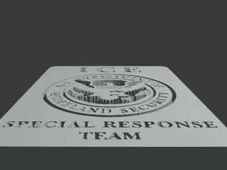 I.C.E Dpt. of Homeland Security Badge
