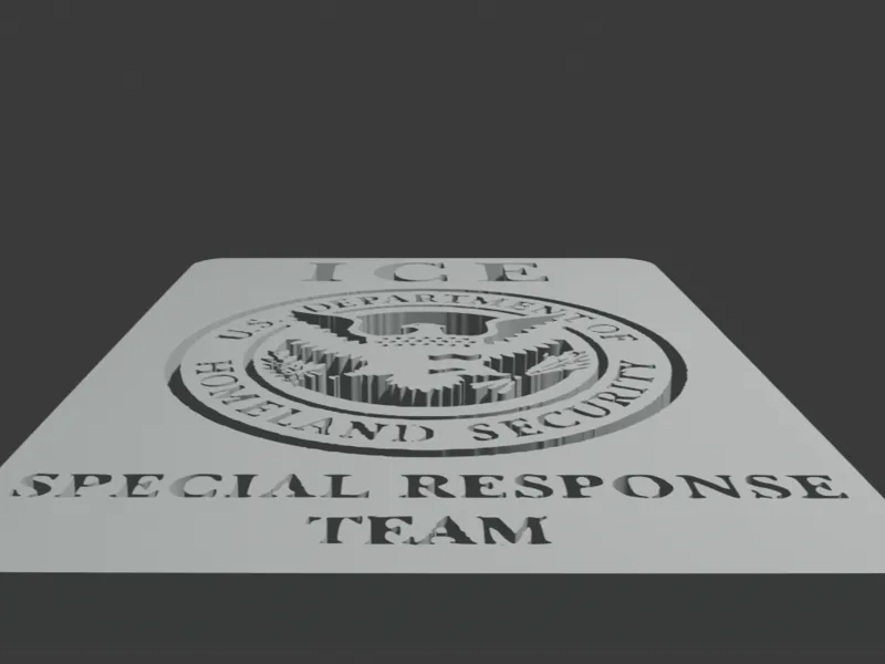 I.C.E Dpt. of Homeland Security Badge