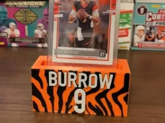 Joe Burrow Card Stand