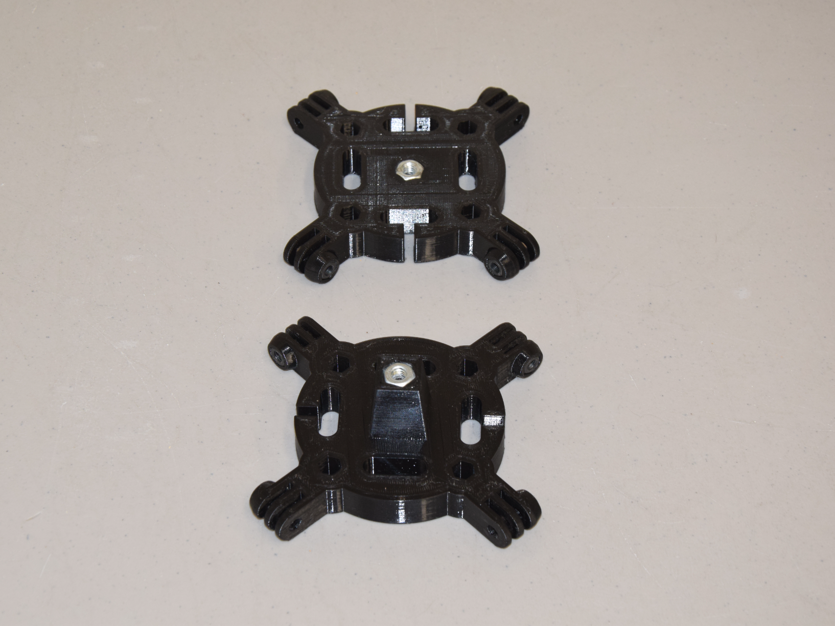 4 way camera tripod mount using GoPro system
