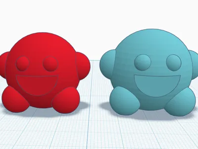 Little buddies. (pencil topper included)
