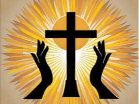 a cross 