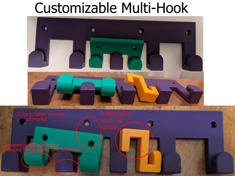 Customizable Multi-Hook