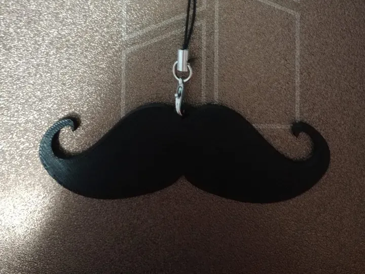 Llavero de un mostacho